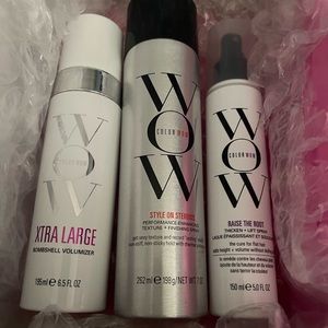 New Color WOW Trio Hair Care Products